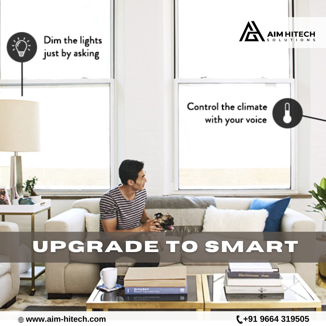 aimhitech's tweet photo. Upgrade to Smart Life, Control your home with your voice.🤩
.
.
#SmartHome #smarthomedesign #homeautomation #HomeAutomationIndia #interior #interiordecor #interiordesign https://t.co/42m6Ox2iwW