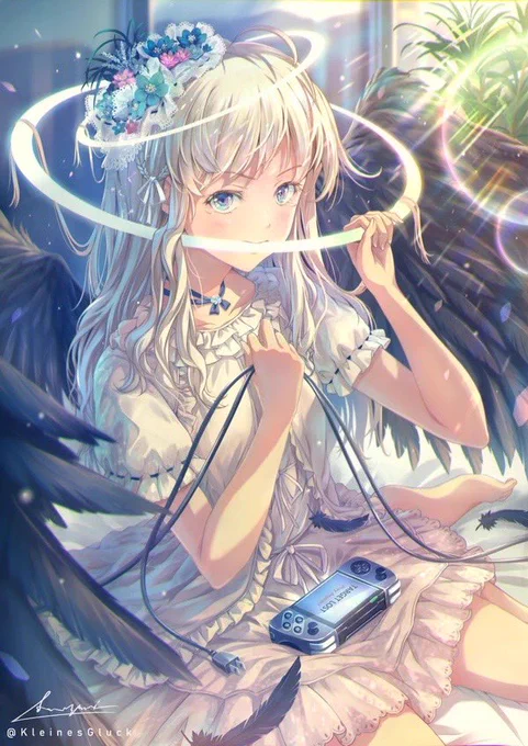 ゲーム下手っぴキレ散らかし系天使(再掲) 