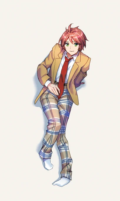 友人のキャラサガー男子高校生バージョン#イラスト 