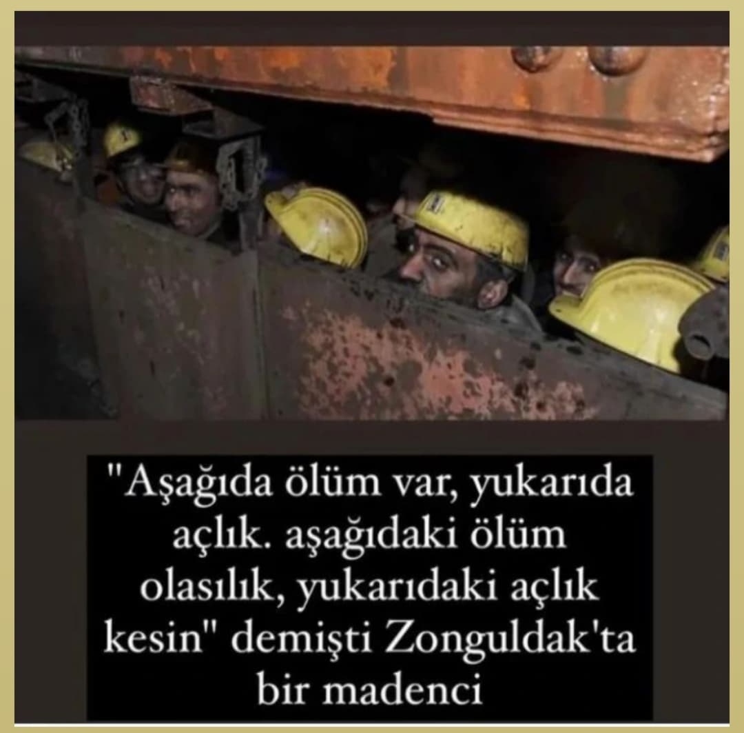 Kararıp yanan bizdik siz kömür sandınız.... 
#bartin