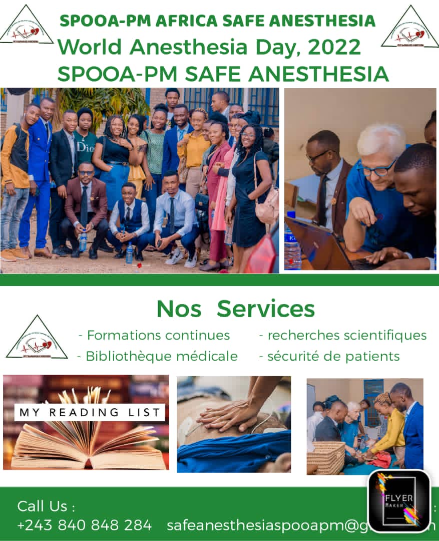 SPOOA_PM_AFRICA's tweet photo. Keep the Good job #WAD22 We wish you all the best @SaferSurgery @Smiletrain @SmileTrainAfric @wfsaorg @atsarps @AFSRA10 @ASRA_Society @ESRA_Society @VASTLearning @Rwandanesthesia @EthiopianSocie1 @SANSOMforSL_org @krna_chapter @ASALifeline @DiamedicaUK @canecsa @uzimassociation https://t.co/Yr2uvEyYav
