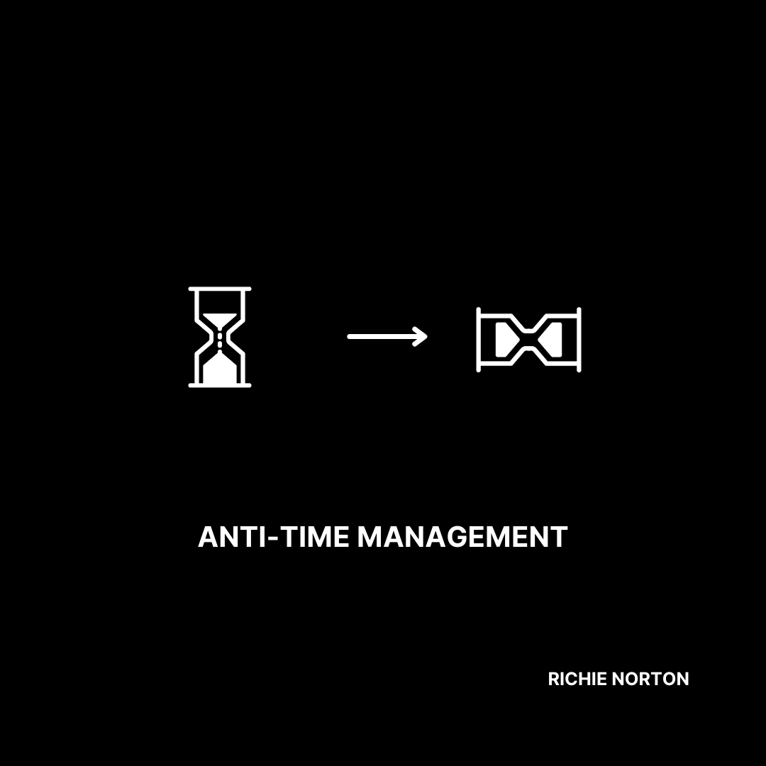richienorton's tweet photo. Stop Managing Time. Start Prioritizing Attention.

#antitimemanagement https://t.co/WRq5vjuqdx