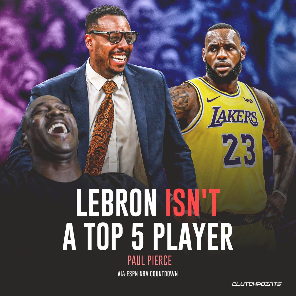 NBAMemes's tweet photo. Paul Pierce's top 5 over LeBron James: https://t.co/ZJz1BiEN5L https://t.co/km4fxfh7lu