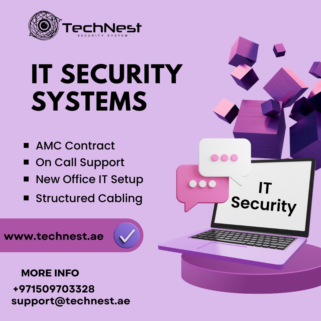technestuae's tweet image. #ITSECURITYSYSTEMS

✔ AMC Contract
✔ On Call Support
✔ New Office IT Setup
✔ Structured Cabling

Website: technest.ae

#AMCContract #OnCallSupport #NewOfficeITSetup #StructuredCabling #itsecurity #cybersecurity #security #hacking #infosec #technology