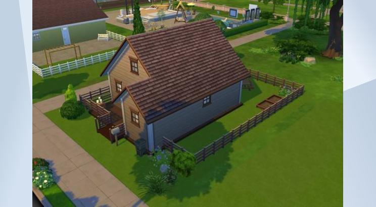 Inamacsims4's tweet photo. Off The Grid BG Cabin - #basegame #LOTG #cabin #small #ccfree #starter #ShowUsYourBuilds A one room lounge/kitchen/bedroom bright & airy cabin for 1 or 2 sims, small bathroom. Garden planters & bbq area. Made by me #Inamac xx https://t.co/V3Bxf40KtG https://t.co/6YjSt2r8eE