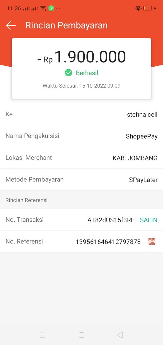Arrrrrr41514959's tweet photo. Yang tau toko QR ini Tolong bales ya kak🙏. Soalnya aku d tipu 4jt350rb😭😭
#zonabu #zonaba #zonauang https://t.co/nm9hh7jXGN