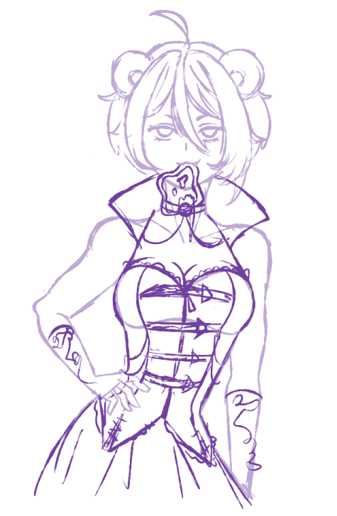 jempai_streams's tweet photo. Sketch preview of Vampire!Jempai from today's / yesterday's stream! I'll work on it more in a future stream! 💖 #JempaiDoodles https://t.co/IWD9EJtb2T