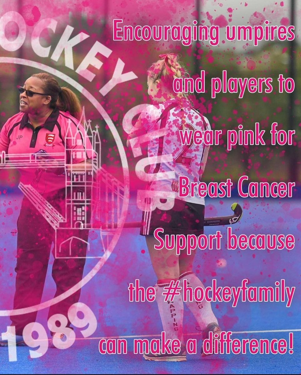 Wapping Hockey Club (@wappinghc) on Twitter photo October is L'Ump month
Where we encourage umpires and players to wear pink for Breast Cancer support! Together the hockey family can make a difference!
#charity #BreastCancerAwarenessMonth #umpires #fieldhockey #LondonHockey #pink <a href="/BreastCancerNow/">Breast Cancer Now</a> October is L'Ump month
Where we encourage umpires and players to wear pink for Breast Cancer support! Together the hockey family can make a difference!
#charity #BreastCancerAwarenessMonth #umpires #fieldhockey #LondonHockey #pink <a href="/BreastCancerNow/">Breast Cancer Now</a>