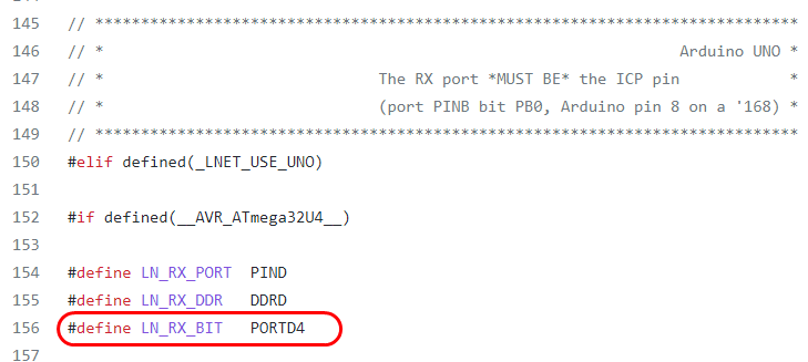 How to correctly identify RX pin for Arduino #loconet library: bit.ly/3Tldi9m