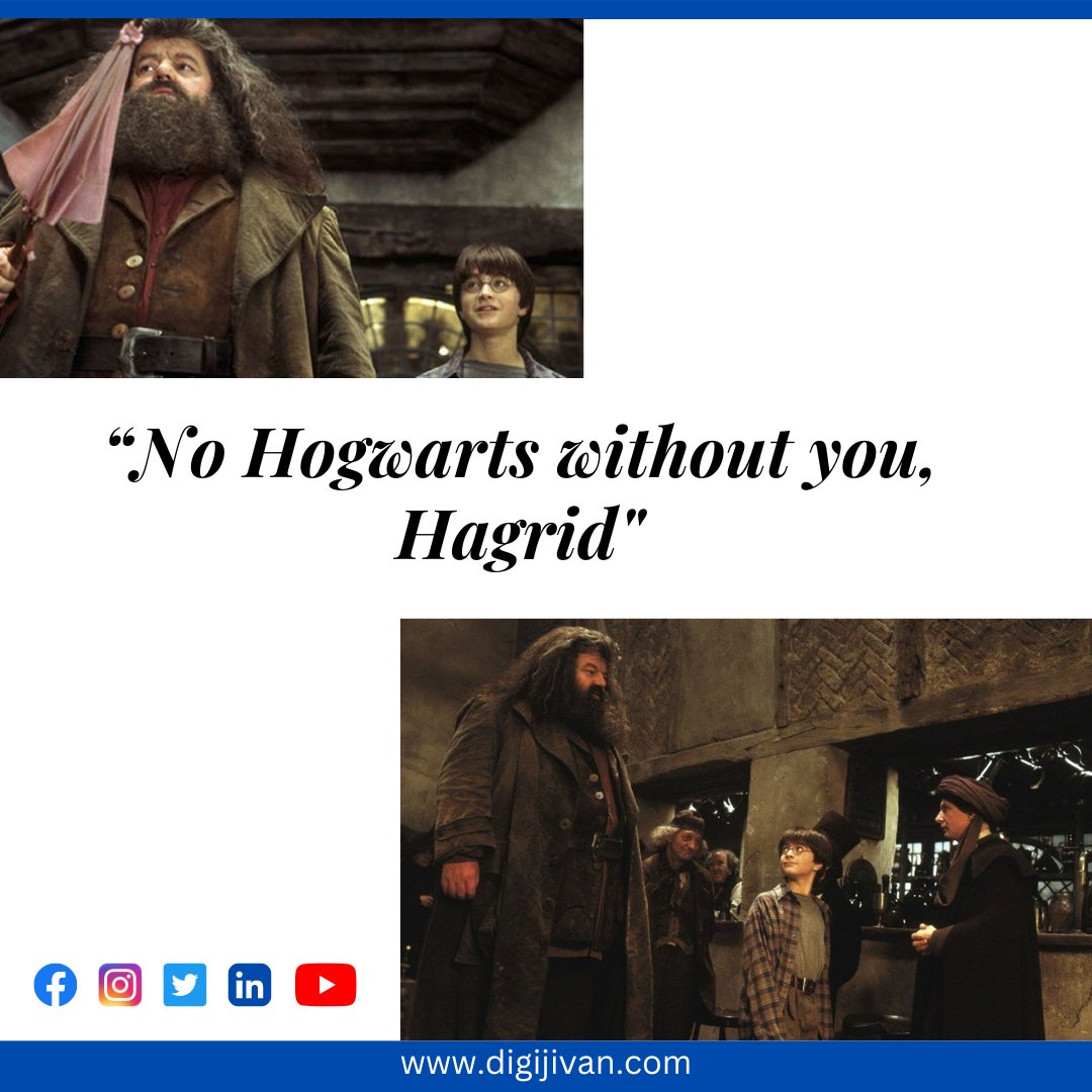 bhimanijil's tweet photo. No #Hogwart without you, #Hagrid 🤍

RIP #RobbieColtrane 
#HarryPotter #hagridforever https://t.co/jFA8NqI0h5