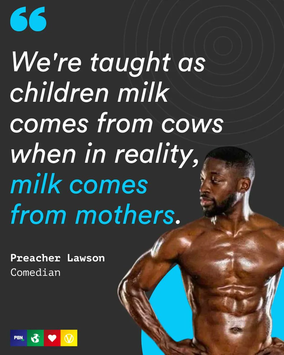 PlantBasedNews's tweet photo. Not your mom, not your milk 👀 🥛 @PreacherLawson 🙌

Plant Based News wants to continue to shine a light on some incredible black vegans within the community who are fighting for societal change and striving to create a vegan world!

#BlackHistoryMonth https://t.co/j8g5sXVBJM
