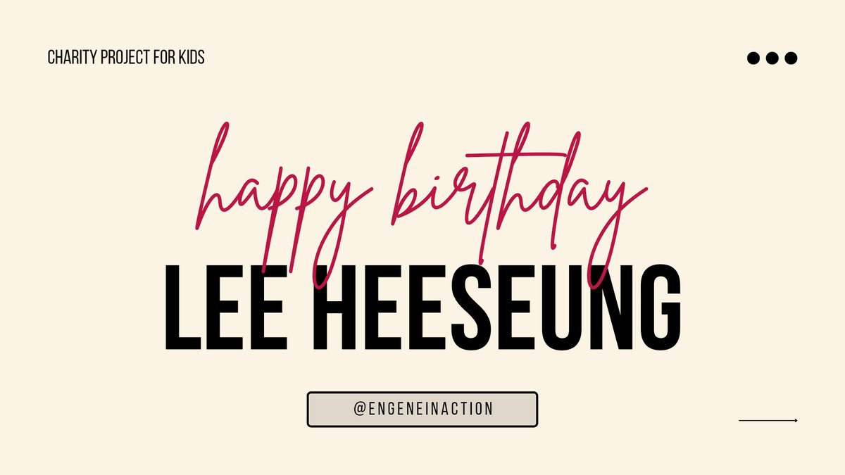 EngeneInAction's tweet photo. 🎂 Birthday Charity Project 🎂

- Happy birthday to our Ace, Lee Heeseung from Engene In Action 🎉

Sharing smiles from the kids. Thank you for bringing us joy, Heeseung! 😊

STELLAR ACE HEESEUNG
#CenterOfOurUniverseHeeseung 
#사랑하는_희승아_너를위한_10월이야
@ENHYPEN_members https://t.co/V1Yxl27vZT