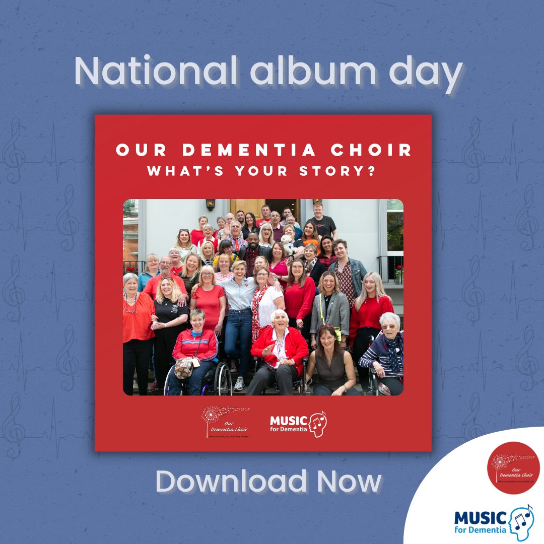 MusicforDemUK's tweet photo. 💿#NationalAlbumDay 

What is your favourite album to share with your loved one living with dementia? 

Have you heard @OurDemChoir's new single? Be sure to download today! 
 https://t.co/r4xZALY0p9

#livingwithdementia #nationalalbumday #dementia #powerofmusic #ourdementiachoir https://t.co/lvx5JoyA7T