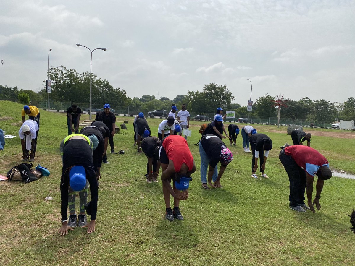 Fam_Initiative's tweet photo. A bit of yoga for those muscles
#FAMInitiative
#PassNigerianMHB
#NMHWalk https://t.co/bD8TdJxE1n