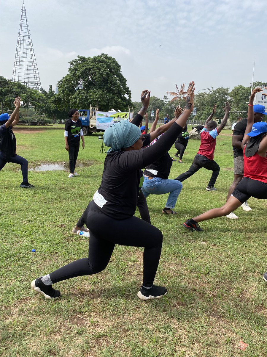 Fam_Initiative's tweet photo. A bit of yoga for those muscles
#FAMInitiative
#PassNigerianMHB
#NMHWalk https://t.co/bD8TdJxE1n