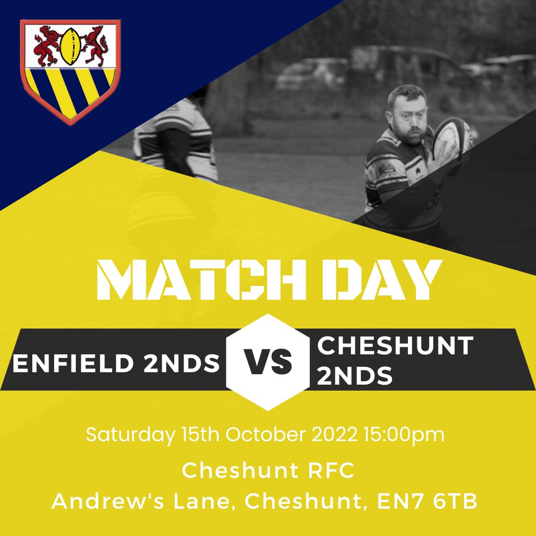 EIRFCDodo's tweet photo. 2 games on this weekend! Let's get out and support our boys!
Come on Enfield π΅π‘
1st XV vs @hackneyrugby
β° 3pm
π Spring Hill, Hackney, E5 9BL
2nd XV vs @cheshuntrugby
β° 3pm
π Andrew's Lane, Cheshunt, EN7 6TB
#rugby #grassrootsrugby #enfield #eirfc #northlondonrugby https://t.co/x88LlId9eH
