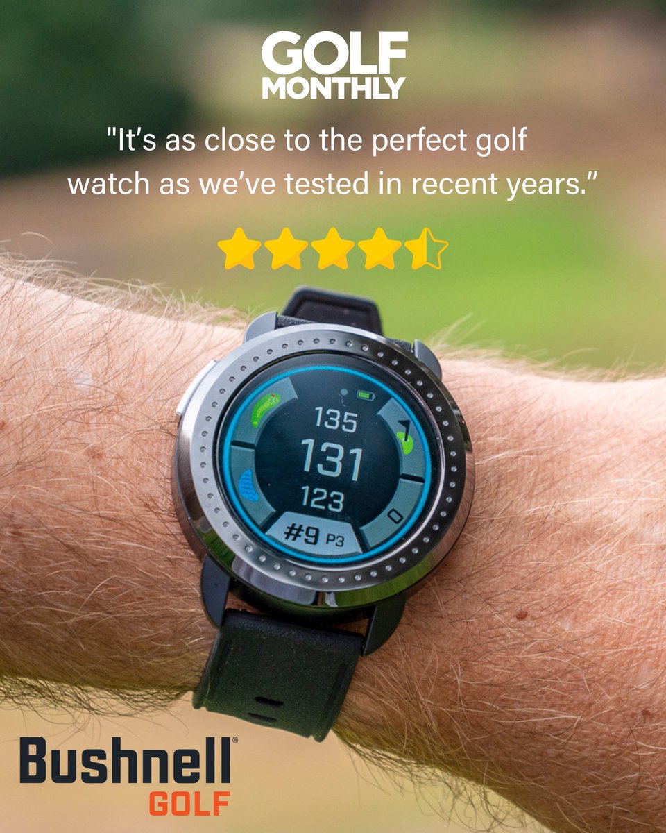 Great seeing the latest <a href="/GolfMonthly/">Golf Monthly</a> review of our <a href="/BushnellGolf/">Bushnell Golf</a> ION Elite GPS watch.
#bushnellgolf #trustbushnell #distancemadesimple #dedicatedtothegame
<a href="/YUMAXGolf/">YUMAX Golf</a> <a href="/pmacccc/">Paul McLean</a>