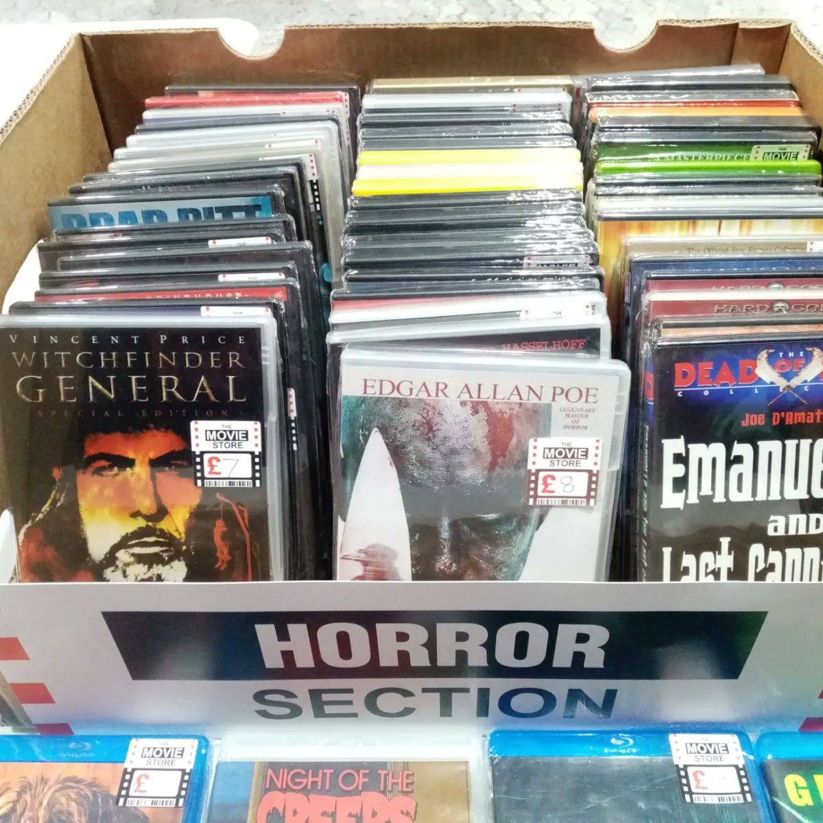 TheMovieStore22's tweet photo. All set up here in @WGBpl Blackpool for the #comicconworldblackpool
Come see us and pick up some old classics or find some new favourites
https://t.co/RrPCoG9fT0
#themoviestore #moviefan #moviecollector #dvdcollector #bluraycollector #horrorcon #physicalmedia https://t.co/OkZg0iXBxZ