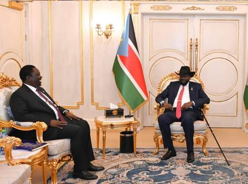 Vice President Hussein Abdelbagi told President Kiir that he met with a number of heads of state and government (during #UNGA77) and discussed issues related to the political situation of South Sudan.