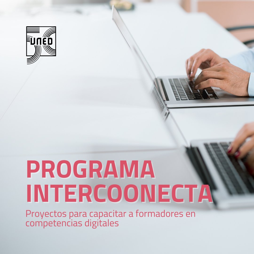 El programa #INTERCOONECTA ha dado como resultado interesantes proyectos para capacitar a formadores en competencias digitales en países de América Latina y el Caribe. 

📢 No te pierdas el congreso que organizamos con <a href="/AECID_es/">AECID</a> y <a href="/espacio_CAB/">ConvenioAndrésBello</a>

🔗 intercoonecta.aecid.es/programaci%C3%…

#UNED50