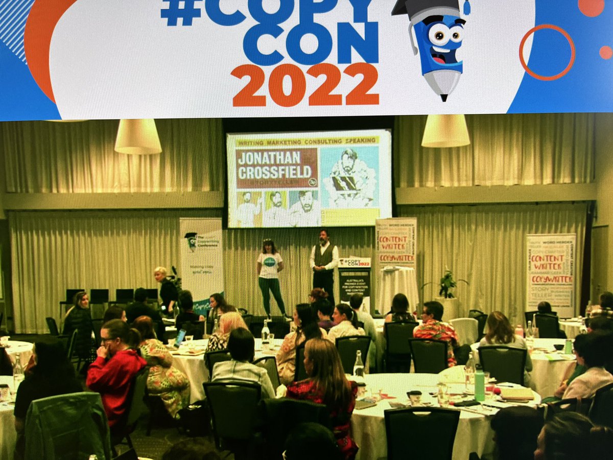JoSaundersAU's tweet image. Awesome day at #copycon2022 Brilliant blended delivery and felt included virtually. Even won a prize #winning