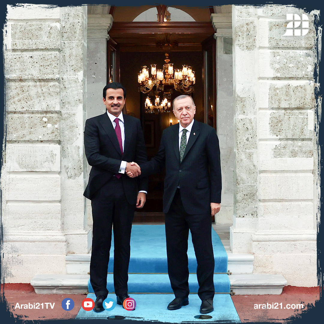 KoshkNews's tweet photo. #Photos.. #TurkishPresident 🇹🇷 #QatariEmir 🇹🇷 meet in #Istanbul for talks..🔽 https://t.co/n1FSEgaXSY