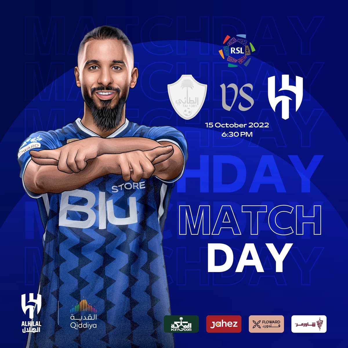 ⏳ من حائل.. موعد آخر مع #كبير_آسيا 😍💙

#الطائي_الهلال
#الهلال