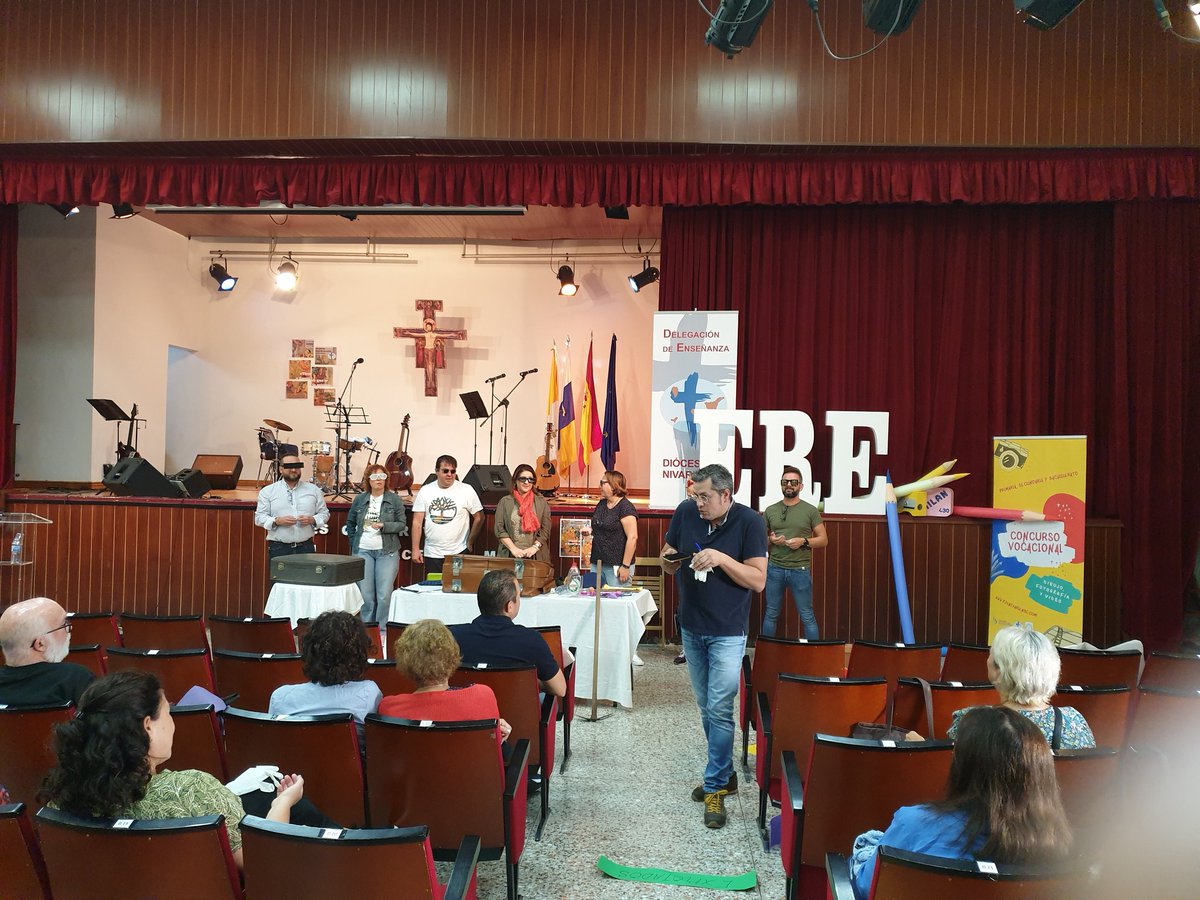 Disfrutando con "Toñin" en las Jornadas ERE 2022