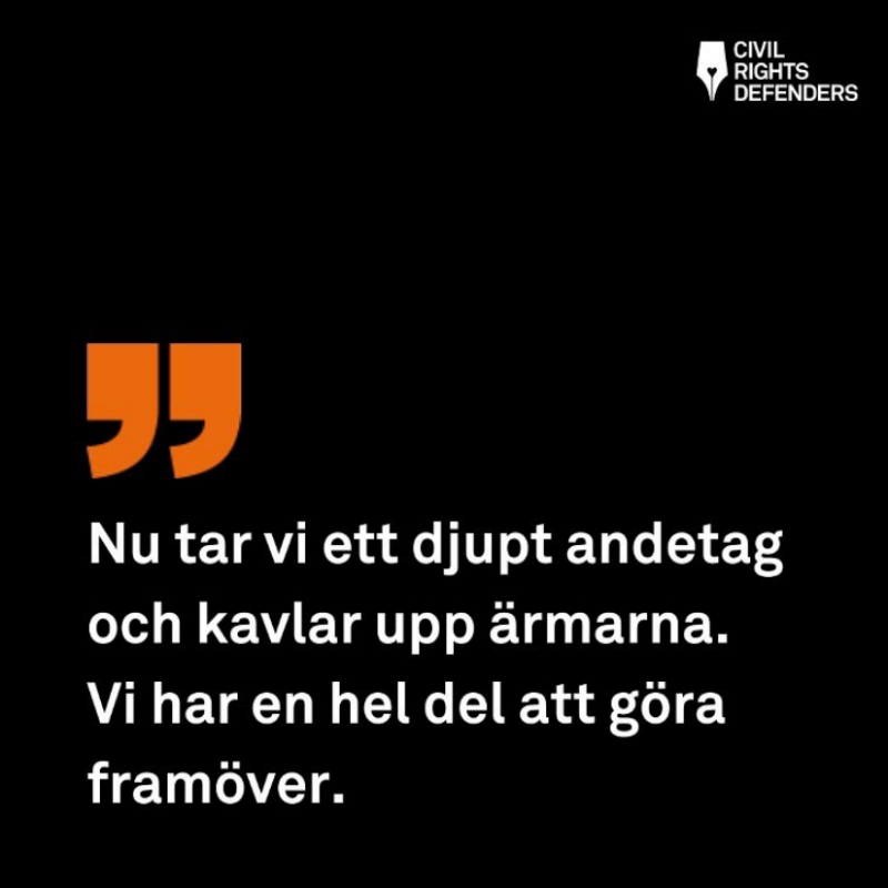 Nu tar vi ett djupt andetag och kavlar upp ärmarna. Vi har en hel del att göra framöver. Följ oss gärna.