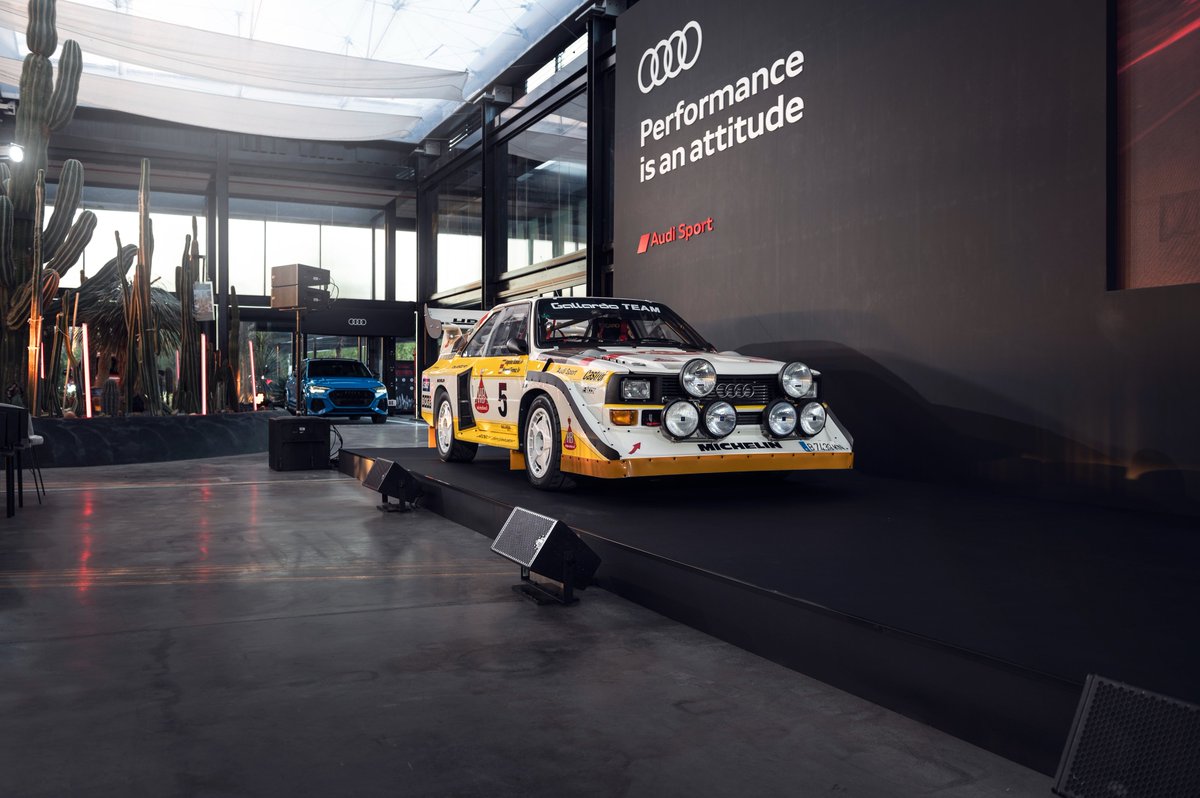 audispain's tweet photo. Nuestra #ComunidadAudiSport ya está disfrutando de la historia, el presente y el futuro de #AudiSport, junto a todos los modelos de nuestra gama RS. #Audi #PerformanceIsAnAttitude https://t.co/6Ldv25XNrJ