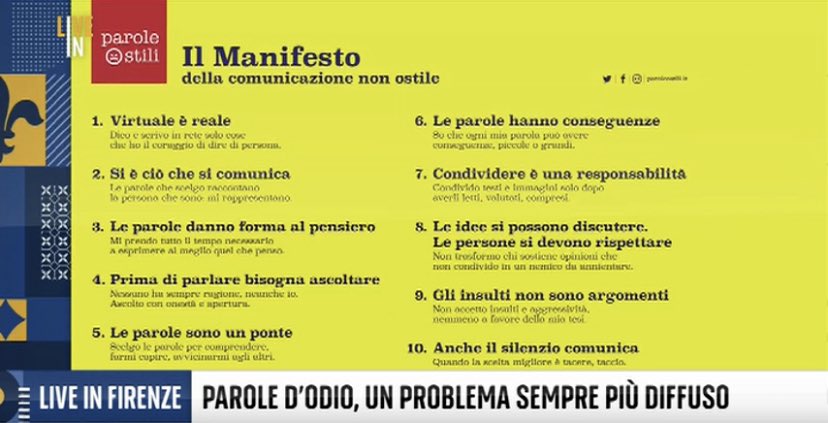 In diretta su <a href="/SkyTG24/">Sky tg24</a> per parlare di linguaggi ostili e dell’inclusione.

LIVE 🎚️ | video.sky.it/diretta/tg24 
#paroleostili
