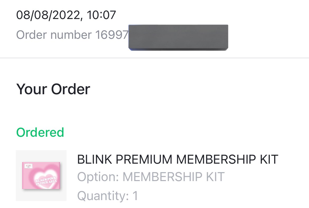 dreamerchph's tweet photo. [#DreamerchPhUpdates 📢] 

Until now di parin nakaship yung blink premium membership kit. Waiting parin 😊 https://t.co/ZcQ9bafAjM