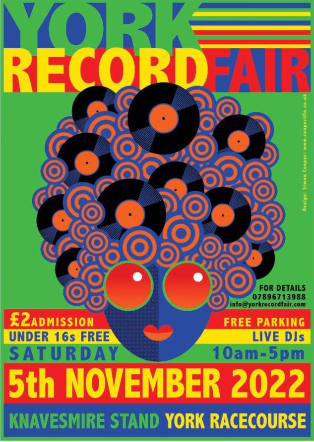 Only 3 weeks until York Record Fair in the Knavesmire Stand <a href="/yorkracecourse/">York Racecourse</a> 100+ tables of vinyl records of all genres. Top dealers from all over the UK. Also CDs, books, magazines &amp; 78s. #York #recordfair  #vinylrecords <a href="/indieyorkmap/">Indie York</a> <a href="/visityork/">✨ Visit York ✨</a> facebook.com/events/1121271…