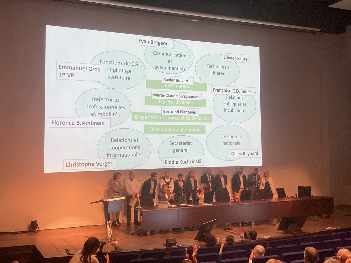 #agirpourlavenir  en s’appuyant sur tout ce qui a déjà été conduit avec <a href="/LNGuillet/">Hélène Guillet</a> Presidente du @sndgct l’exécutif recomposé et tous les collègues #dirigeantsterritoriaux volontaires