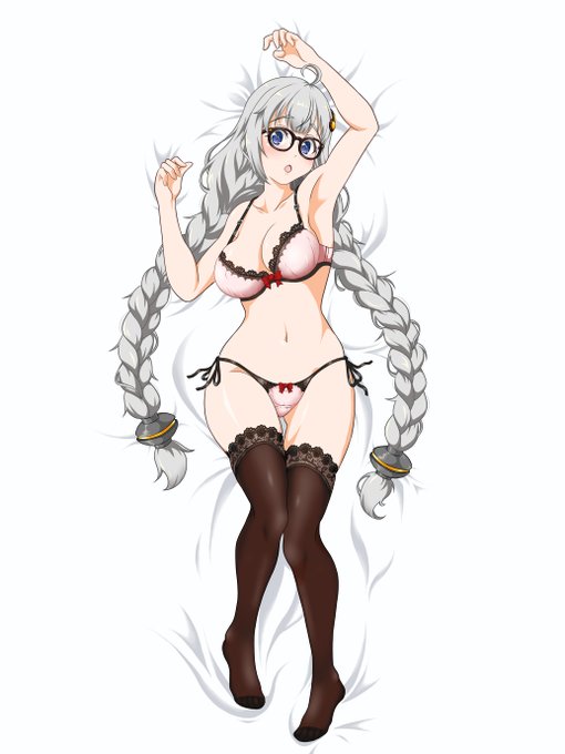 抱き枕っぽい、あかりちゃんのベース完成。

差分はもう少し待ってくだされ😎 