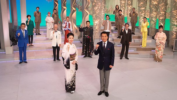 本日19時より
BS朝日の『人生、歌がある』に
鳥羽一郎さんと原田悠里さんが出演、
つじ伸一・作詞『ふたり』を歌う予定です。
ぜひご覧ください！
(画像はBS朝日公式より)