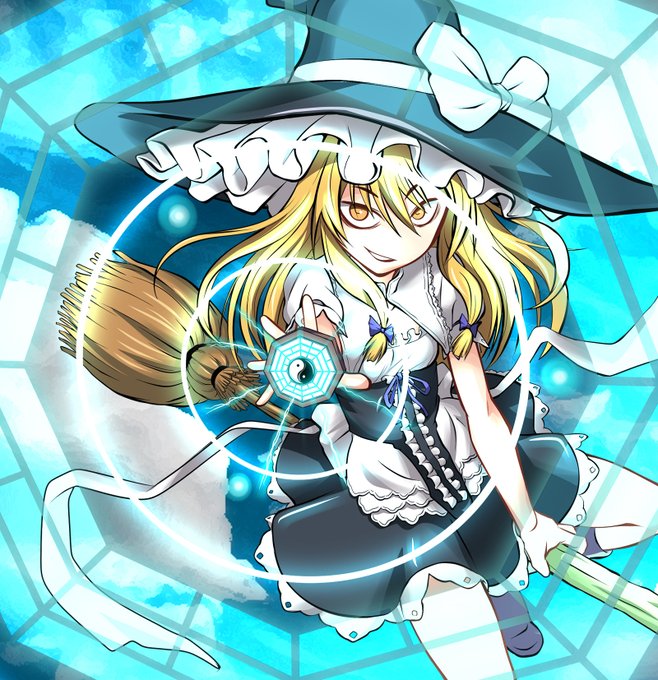 #10月15日は魔理沙の日 キノコの日
#霧雨魔理沙 