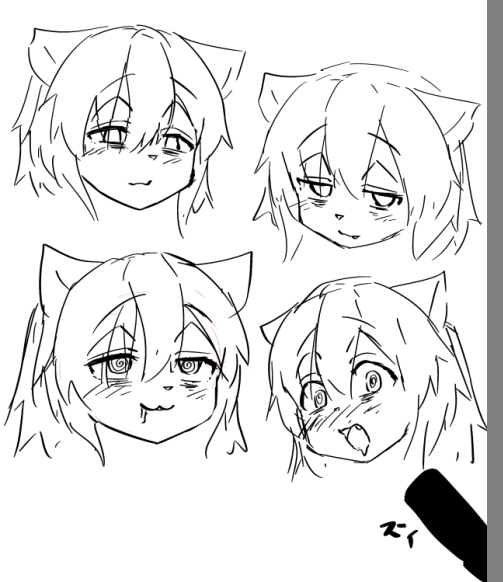 三毛猫ちゃん雑落書き
久々に書いて苦戦して不安になったので手慣らしもかねて 