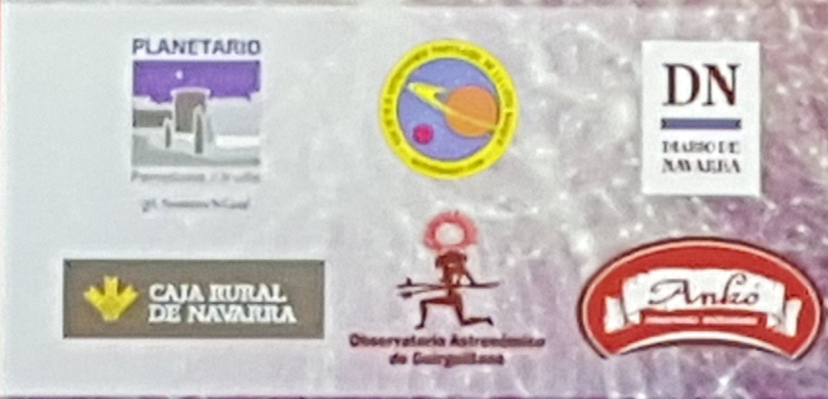 Astronavarra's tweet photo. Gracias @pamplonetario #Societédastronomiepopulairedelacôtebasque @DiariodeNavarra @CRuralNavarra @astro_guirgui @ankoconservas por hacer posible los #ETAA #RTAA #AAMHT en #Pamplona #Pampelune #Iruña https://t.co/Y25ugoLpFv