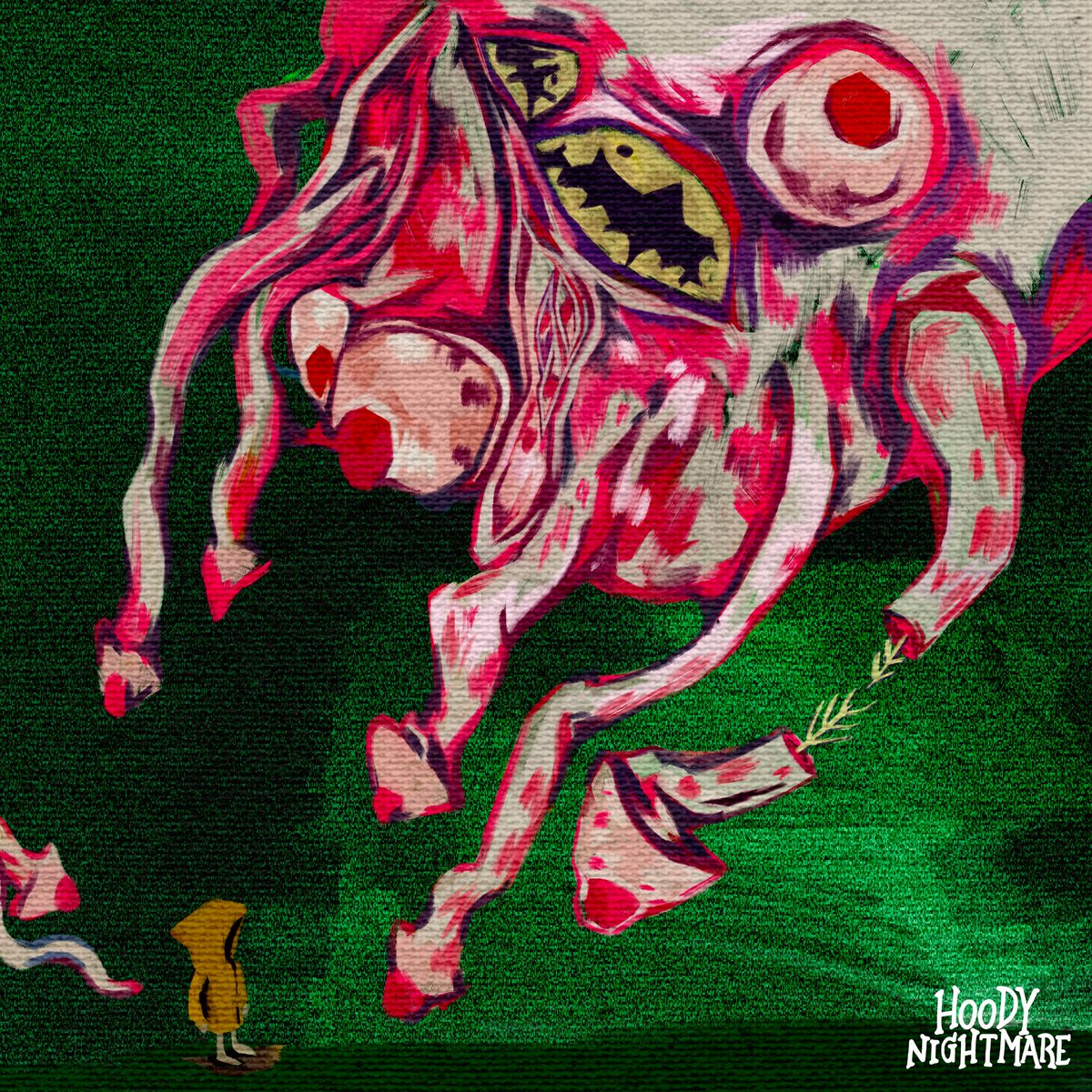 HoodyNightmare's tweet photo. It's a bird, It's a plane, It's a Horror Tentacle!!! 🦑

#nftart #NFTartist https://t.co/myPgTKwFCG