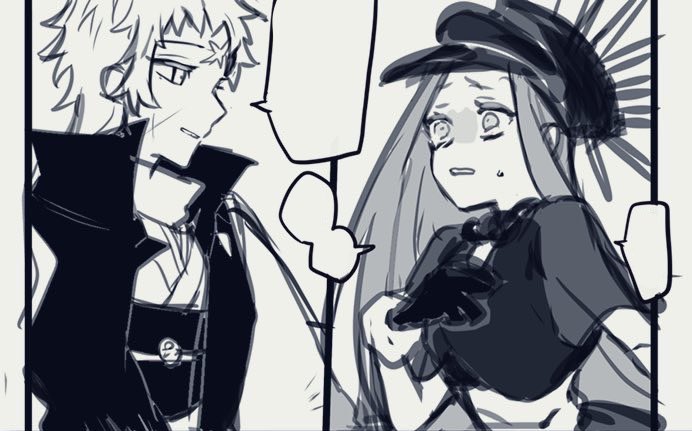 朝色々秀吉くん落書きしてたなー... #FGO 