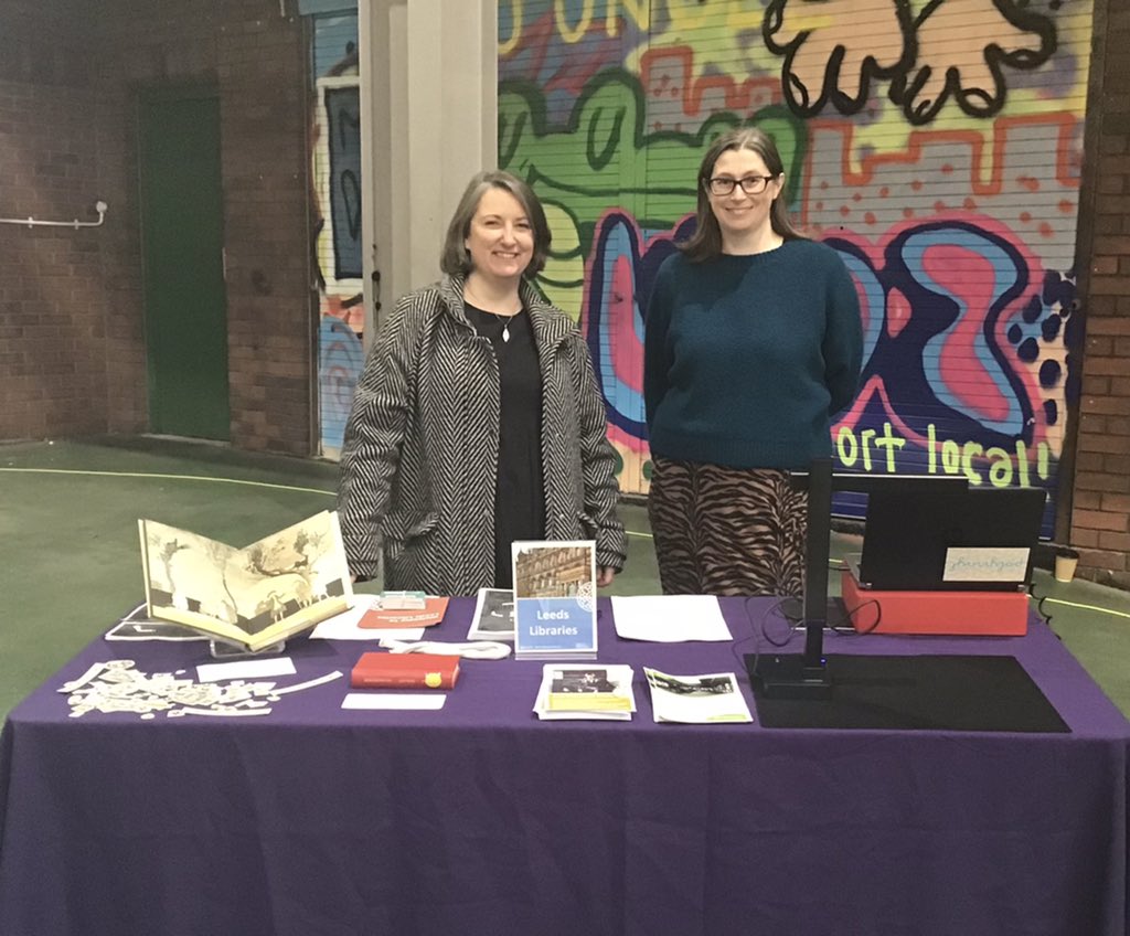 Leeds Libraries tweet media