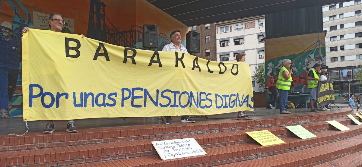 Comunicado por una pension Minima = SMI y por una equidad y justicia social, revalorización de las pensiones para 2023 de manera lineal <a href="/Yolanda_Diaz_/">Yolanda Díaz</a> <a href="/barakaldodigita/">Barakaldo Digital</a> <a href="/ionebelarra/">Ione Belarra</a> <a href="/IreneMontero/">Irene Montero</a> <a href="/MonederoJC/">Juan Carlos Monedero</a> <a href="/PSOE/">PSOE</a> <a href="/CoespeOficial/">COESPE@OFICIAL</a> <a href="/joseluisescriva/">José Luis Escrivá</a> <a href="/sanchezcastejon/">Pedro Sánchez</a>