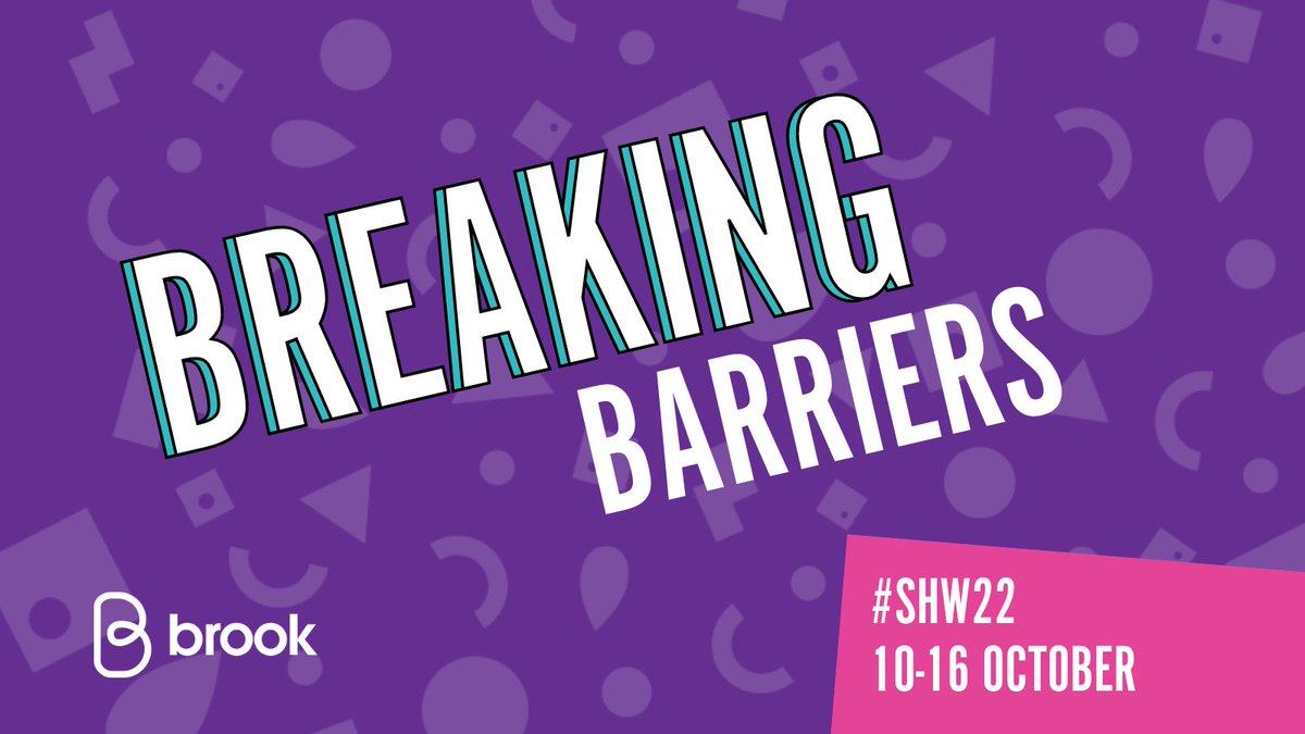 Everyone should be able to access sexual health and wellbeing services in ways that best suit them That's why for #SHW22 @BrookCharity will share the voices of those who are facing access barriers 🙌 For more info: brook.org.uk Local support: gatesheadsexualhealth.co.uk