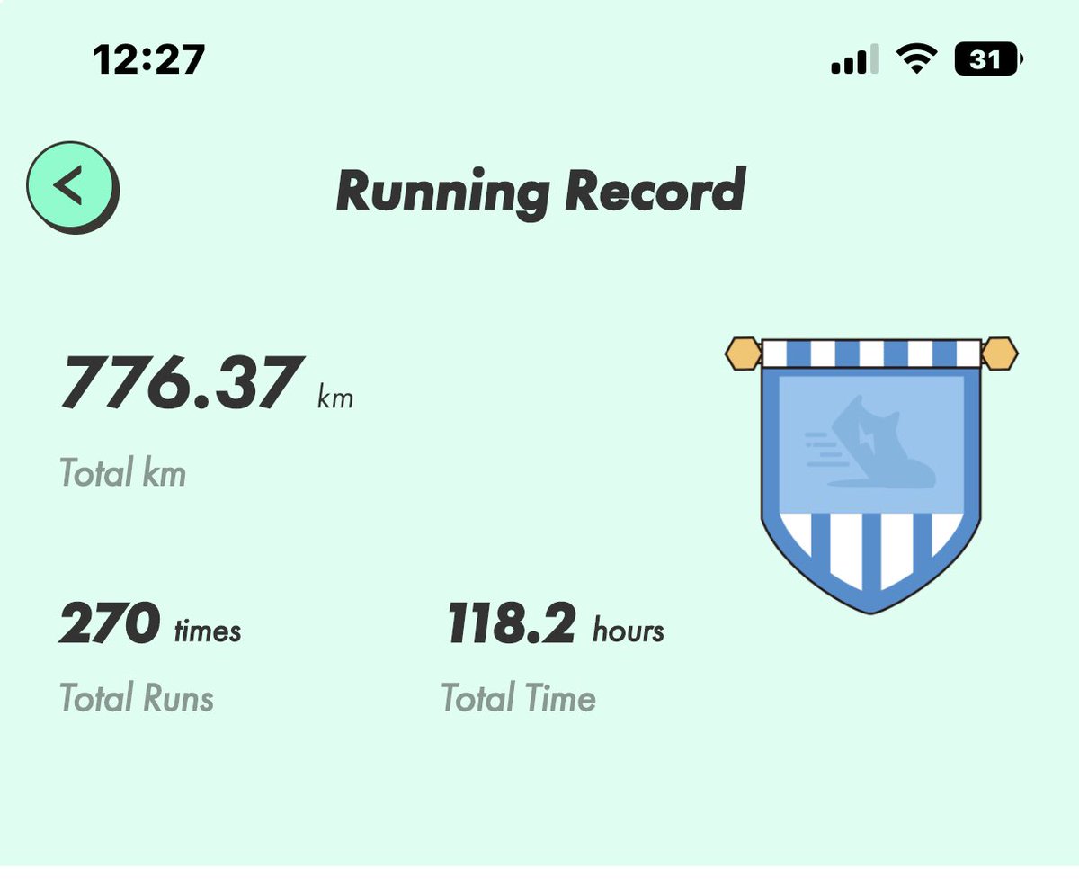 mdy_eth's tweet photo. I'm moving towards the 1000 km target 😈😈
#STEPN   #GMTEarning $gmt #STEPNrun  #StepnTurkishAmbassador  @ktrainUSA_STEPN  @jameswerk @bnBeth_solvax  @tyson_schubert    @Krit_STEPNstats @yawn_rong @Jerry10240 @Barndog_Solana @jason_stepn @CM_Gilgamesh @skavlak @Stepnofficial https://t.co/0Pw7xrtHpp