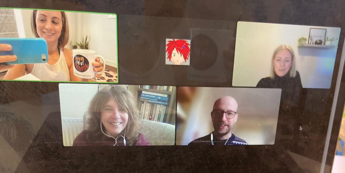 StormvixenCMC's tweet photo. Today is a busy day here at SVCMC - First up we're providing technical support and media services to How To Be Adopted's #virtual #retreat over Zoom today 

Here's the team assembled ahead of the start of the day
📸@howtobeadopted https://t.co/OiLrqzQRZQ