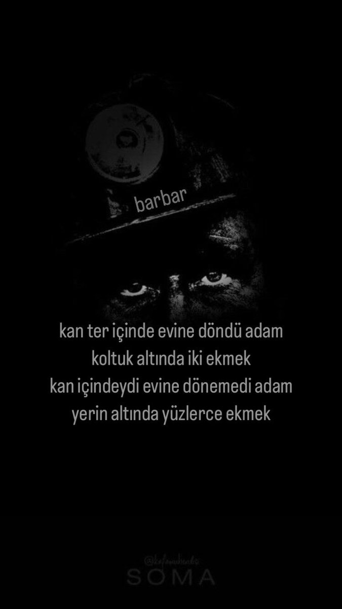 barbaredebiyat's tweet photo. #bartın #maden #grizu #ekmek #kara https://t.co/xJJbF5Ij9t