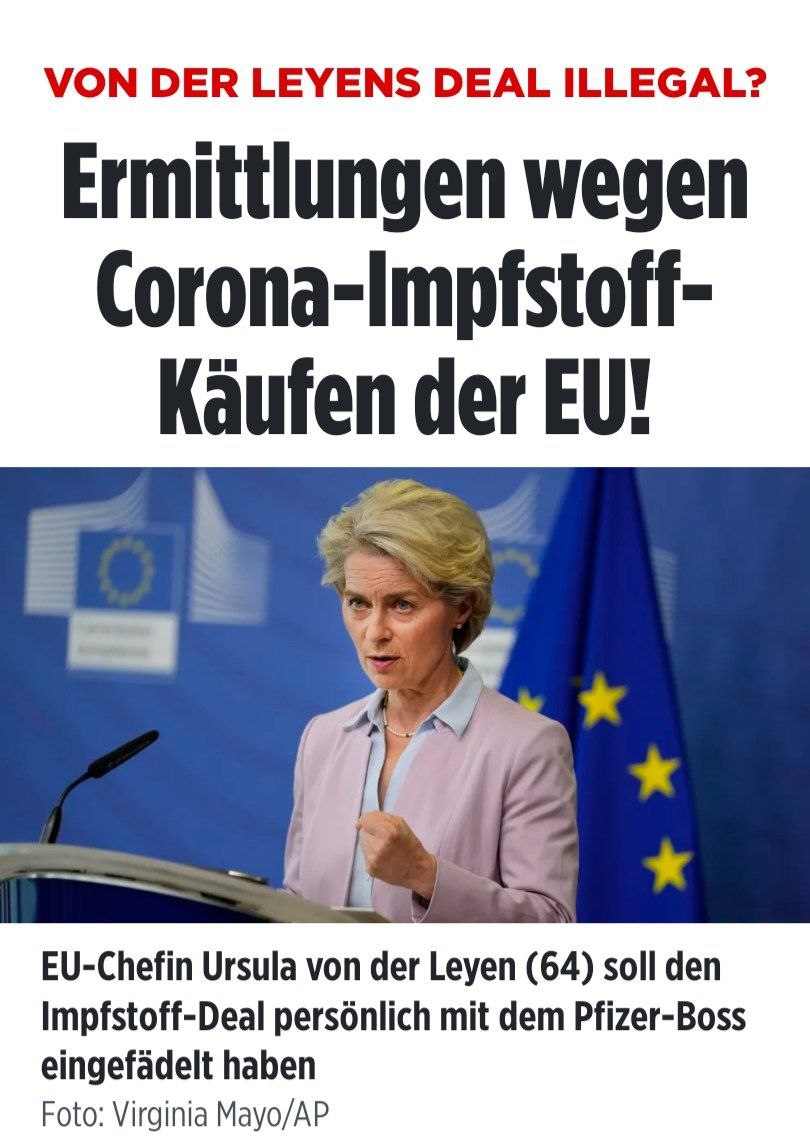 Die Europäische Staatsanwaltschaft bestätigte, dass sie Ermittlungen über den Erwerb von #COVID19-Impfstoffen in der #EuropäischenUnion führt“
Diese Bestätigung erfolgte „aufgrund des extrem hohen öffentlichen Interesses“.