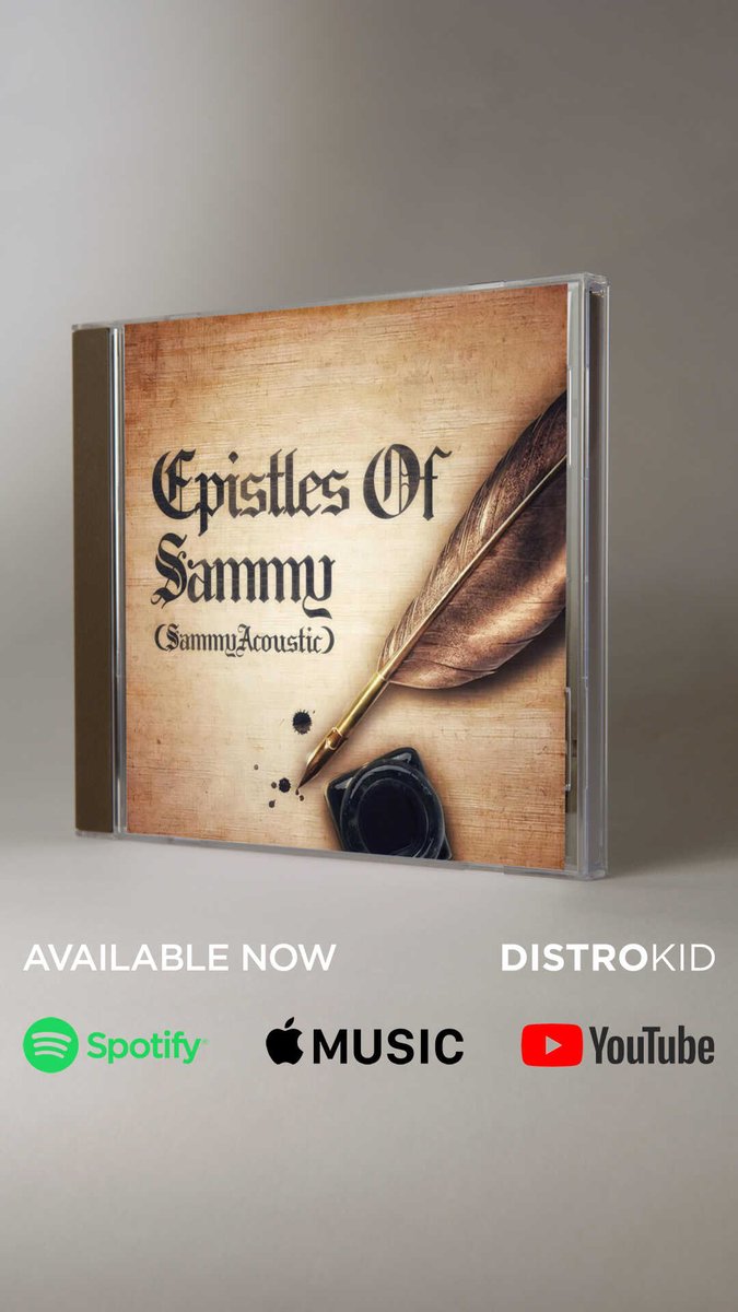 _SammyAcoustic's tweet photo. EPISTLES OF SAMMY out now on all platforms!
👇🏽👇🏽
https://t.co/1L1eeWco8O
.
#distrokid #SammyAcoustic #EpistlesofSammy https://t.co/xxnDh0aGWZ