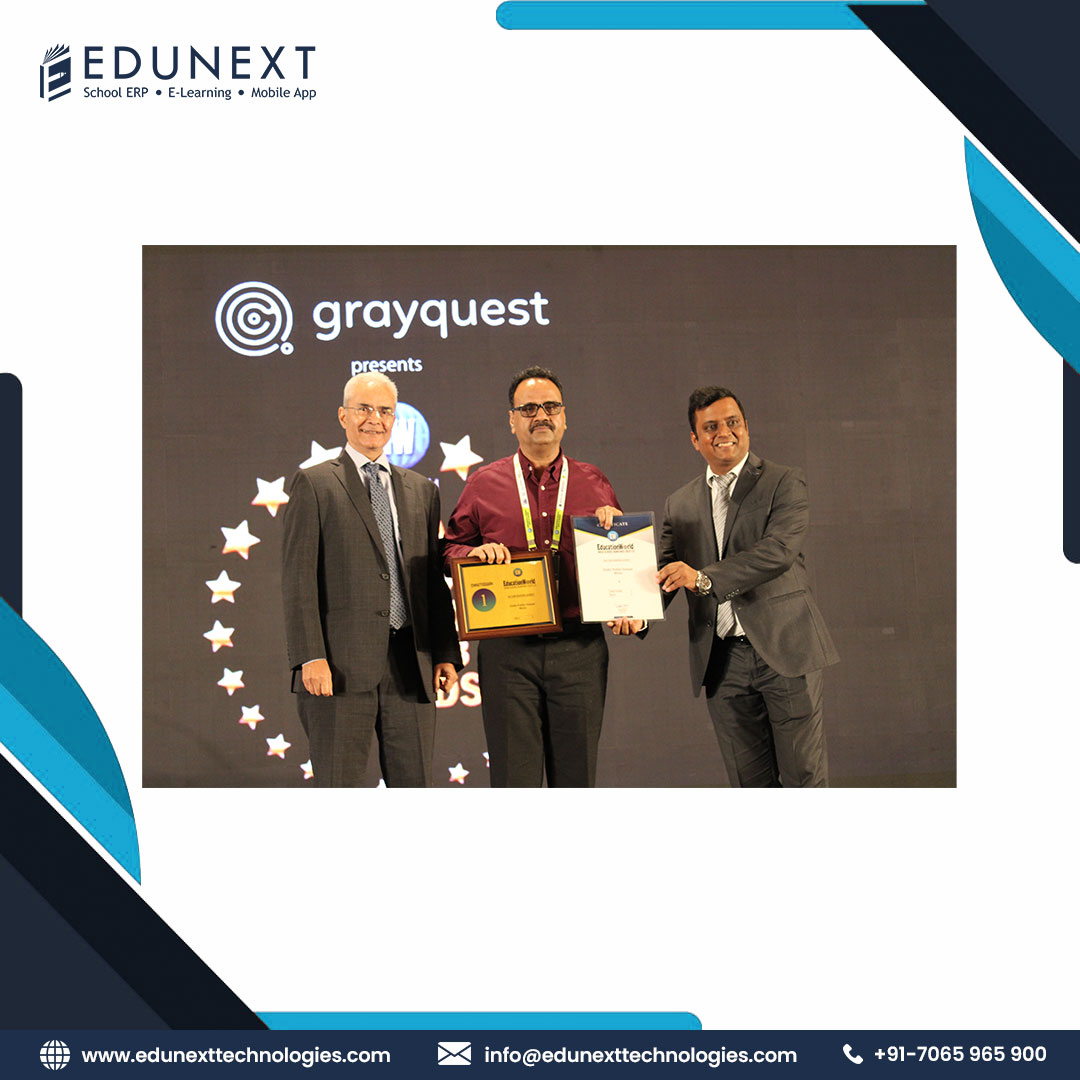 EdunextTech's tweet photo. Edunext extends its heartiest congratulations to all the Schools for being recognized as India's Top Schools in EDUCATION WORLD SCHOOL RANKING 2022-23.

#Edunext #EdunextTechnologies #schoolerpsoftware #educationmatters #EducationWorld #EWPortal #EWrankings #EWAwards #EWISRA2022 https://t.co/Ok1tRAIw3u